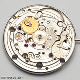 Certina 25-651-2556, Date change wheel