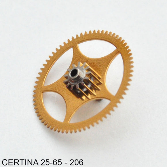 Certina 25-65-206, Center wheel