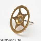 Certina 25-65-227, Sweep second wheel, Ht: 510