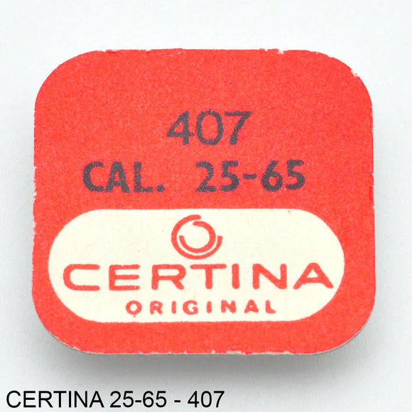 Certina 25-65-407, Clutch wheel, NOS