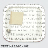 Certina 25-65-407, Clutch wheel, NOS