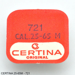 Certina 25-65M-721, Balance, complete, NOS