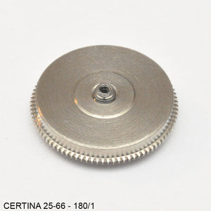 Certina 25-66-180/1, Barrel with arbor