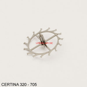 Certina 320-705, Escape wheel