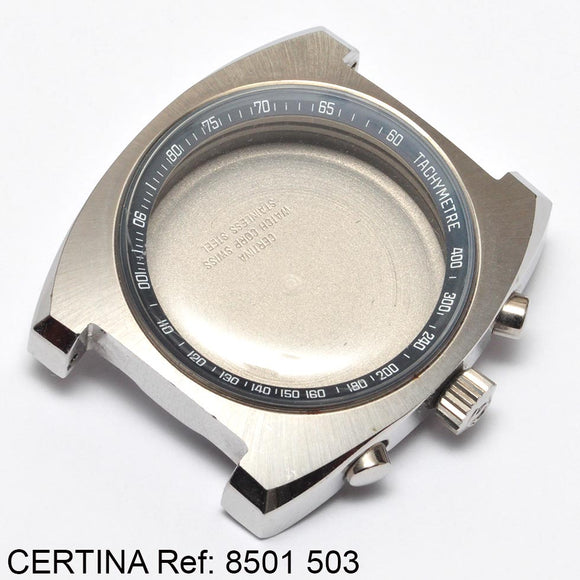 Case, Certina Chronolympic Chronograph, Ref: 5801 503