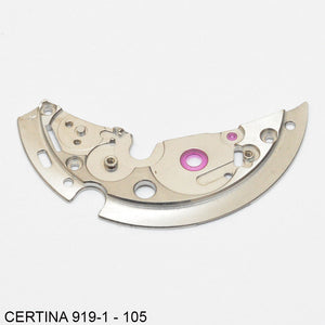 Certina 919-1, Barrel bridge, no: 105