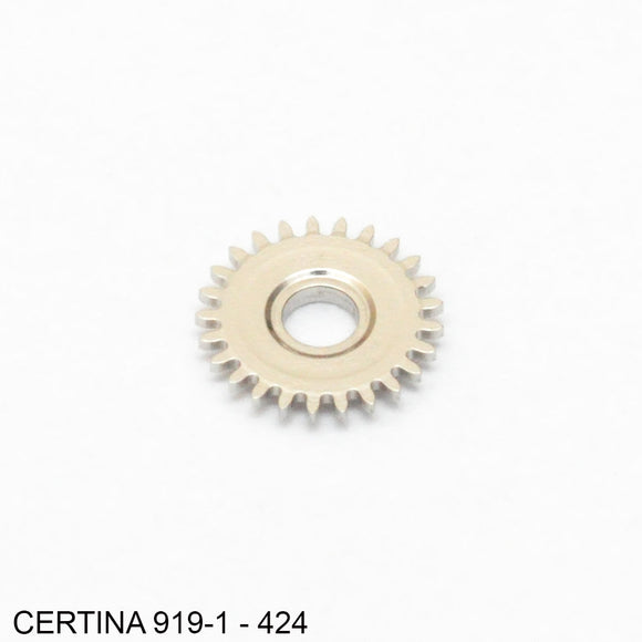 Certina 919-1, Intermediate winding wheel, no: 424