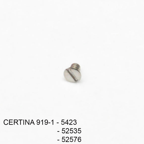 Certina 919-1, Screw for crown wheel core, no: 5423