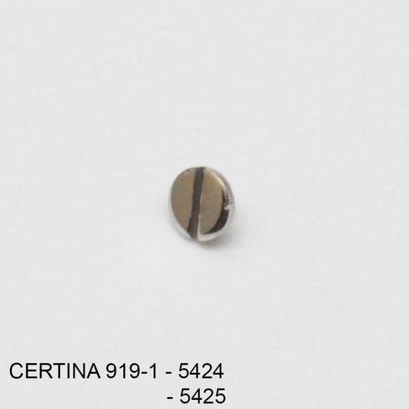 Certina 919-1, Screw for intermediate winding wheel, no: 5424
