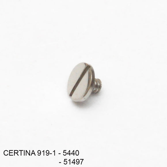 Certina 919-1, Screw for oscillating weight, no: 51497