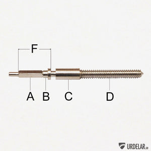 Cortébert 488, 490, 492, 514, 616-401 (16'''), Winding stem, DCN: 122