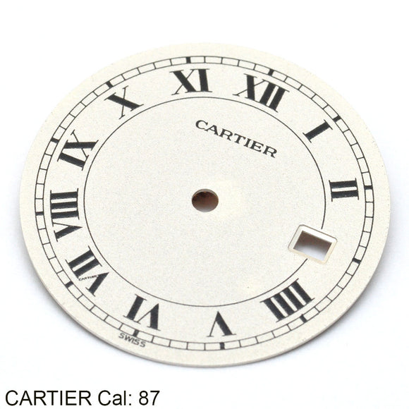 Dial, Cartier, Cal: 87