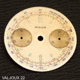 Dial, Valjoux 22, NISUS Chronograph