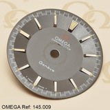 Dial, Omega Chronostop Genéve, Grey, Ref: 145,009