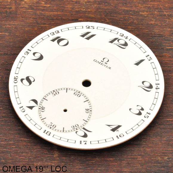 Omega 19'''LOC, Dial