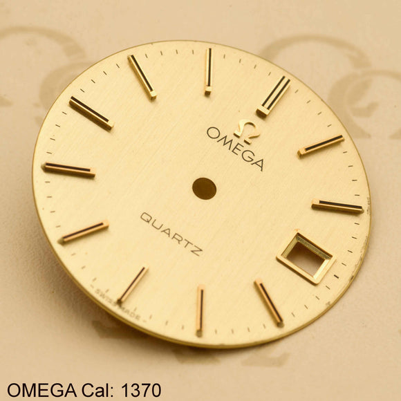 Dial, Omega Quartz, Cal: 1370