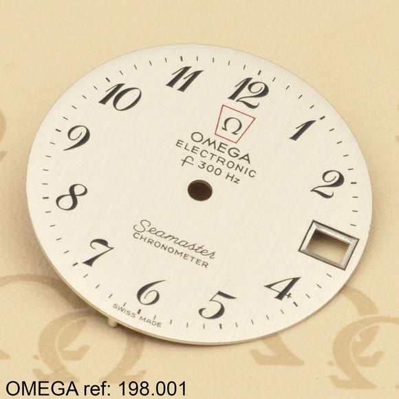 Dial, Omega Seamaster Chronometer, ref: 198.001, cal: 1250