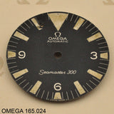 Dial, Omega Seamaster 300 Big Triangle, ref: 165.024