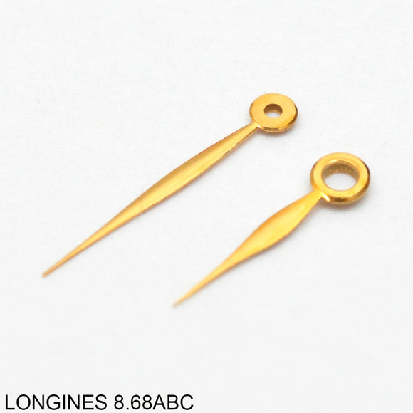 Hands, Longines 8.68ABC, gold