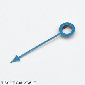 Tissot, cal: 27.61T, Date hand, blue