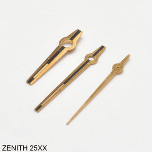 Hands, Zenith, Cal: 25XX, gold