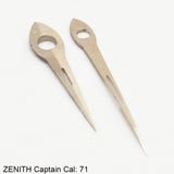 Hands, Zenith Captain, steel, cal: 71