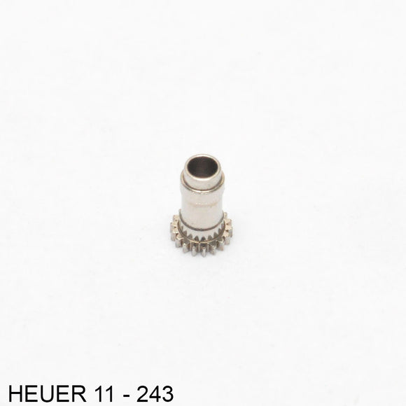 Heuer 11-243, Cannon pinion without clam notch