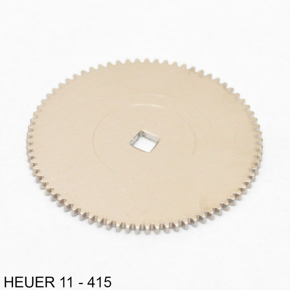 Heuer 11-415, Ratchet wheel