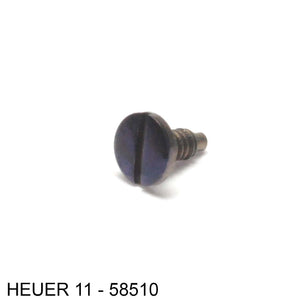 Heuer 11-58510, Screw for plate of chronograph mechanism (blued)