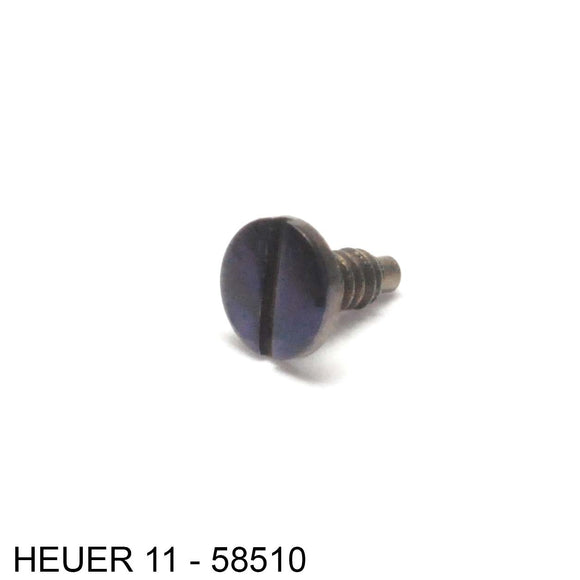 Heuer 11-58510, Screw for plate of chronograph mechanism (blued)