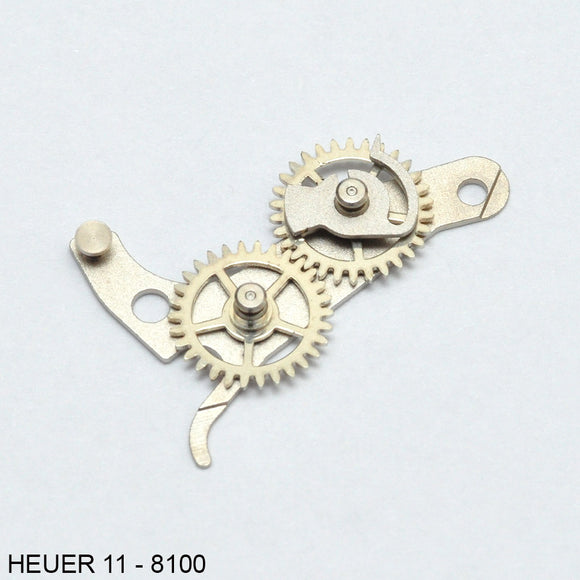 Heuer 11-8100, Sliding gear, mounted