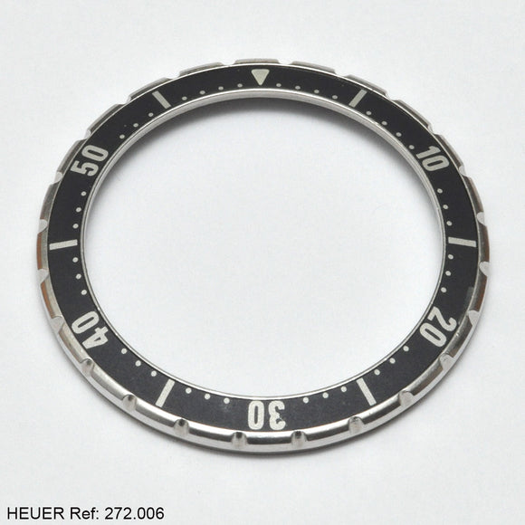 Turning bezel, Heuer 2000 Quartz Chronograph, Ref: 272,006