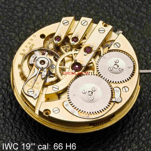 IWC 19''' cal: 66 H6, Complete movement