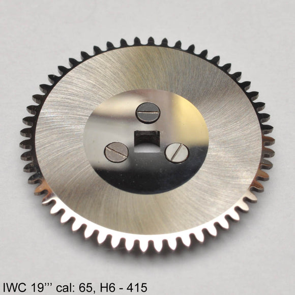 IWC 19''' cal: 65, 66 H6-415, Ratchet wheel