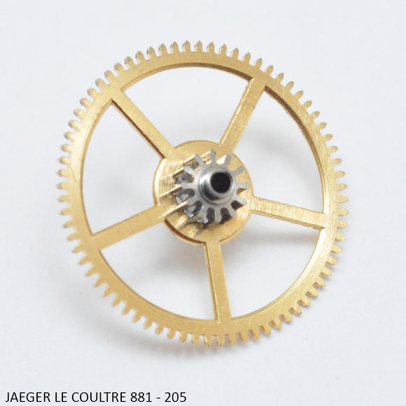 Jaeger le Coultre 881-205, Center wheel