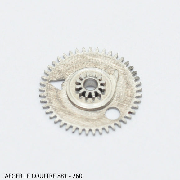 Jaeger le Coultre 881-260, Minute wheel