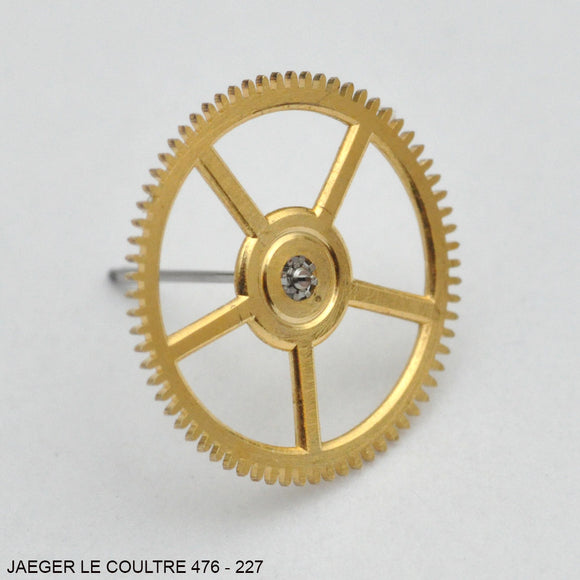 Jaeger le Coultre 476-227, Sweep second wheel