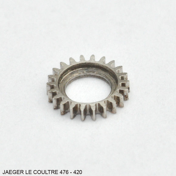 Jaeger le Coultre 476-420, Crown wheel