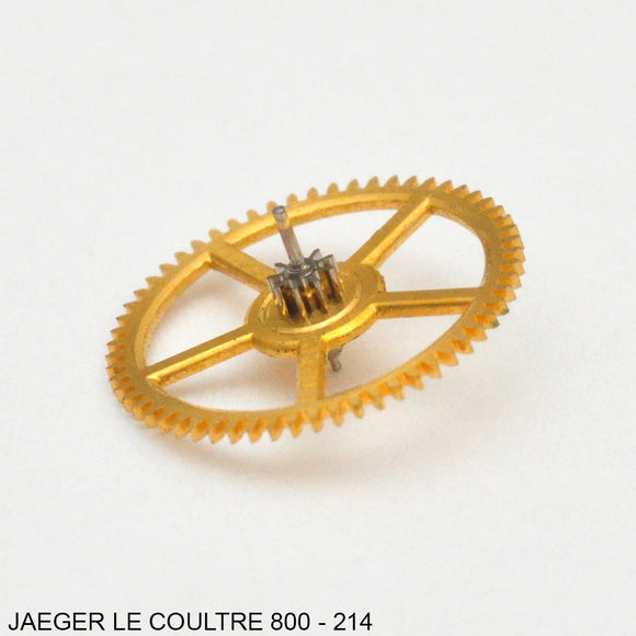 Jaeger le Coultre 800-214, Third wheel and pinion