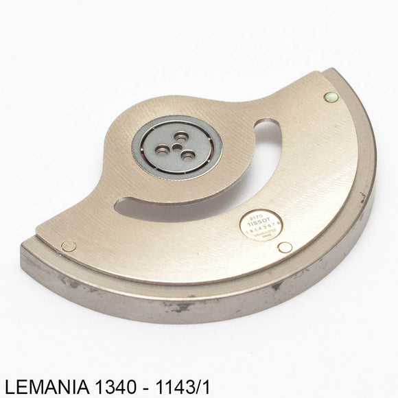 Lemania 1340, Oscillating weight, no: 1143/1