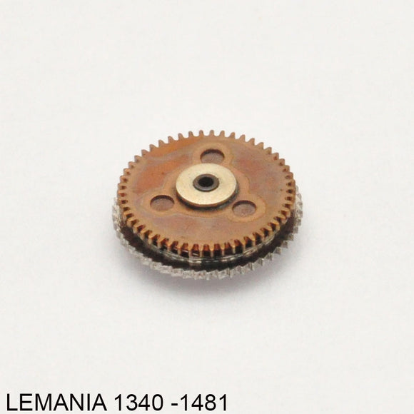 Lemania 1340-1481, Winding Gear