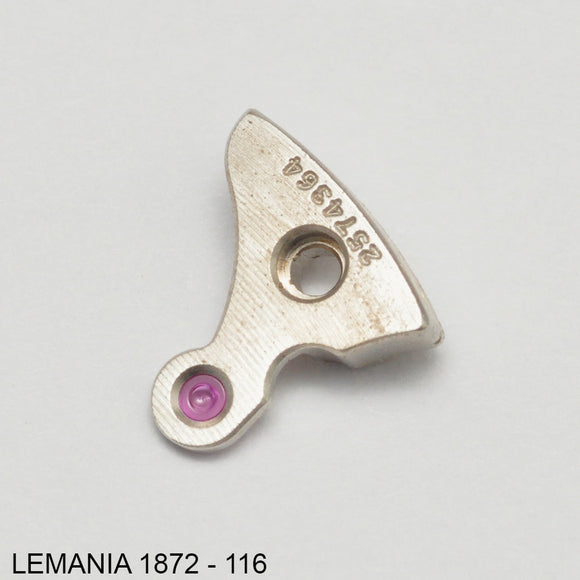 Lemania 1872-116, Escape wheel bridge