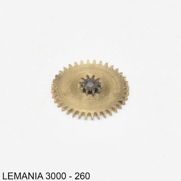 Lemania 3000-260, Minute wheel