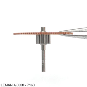 Lemania 3000-7160, Center wheel