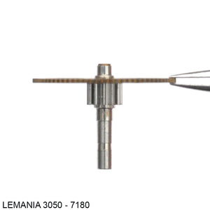 Lemania 3050-7180, Center wheel