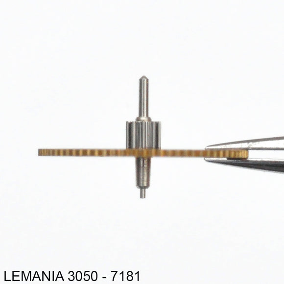 Lemania 3050-7181, Third wheel