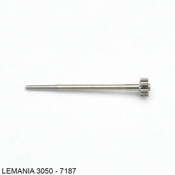 Lemania 3050-7187, Sweep second pinion