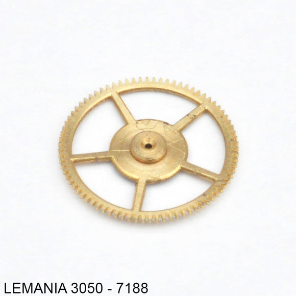 Lemania 3050-7188, Driving wheel for sweep second pinion