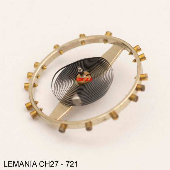 Lemania CH27-721, Balance, complete