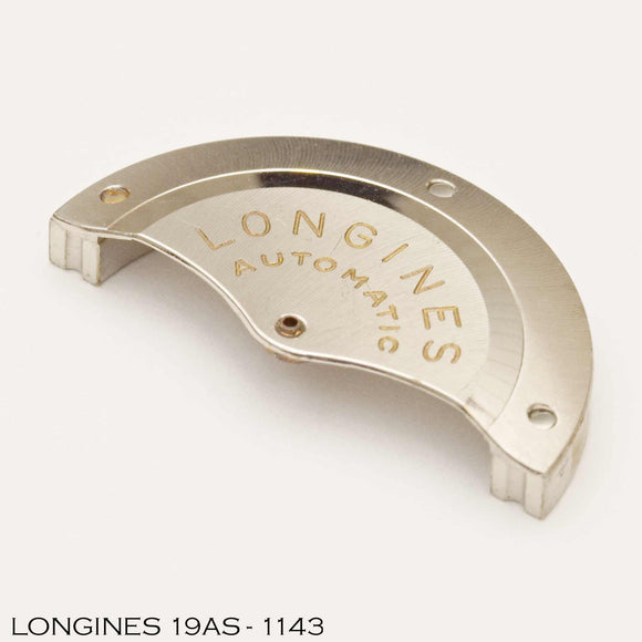 Longines 19AS-1143, Oscillating weight